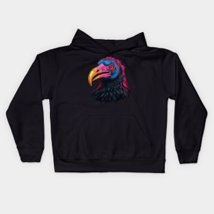 Vulture Smiling Kids Hoodie